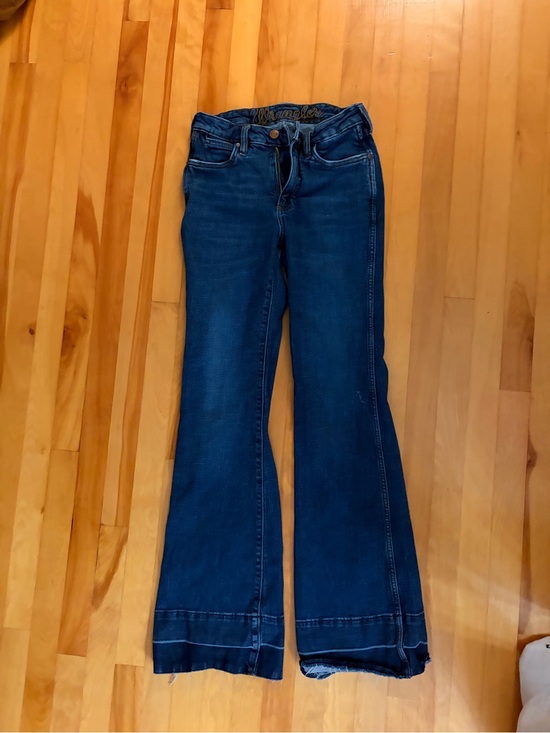 Wrangler Denim - Wrangler Dark Blue Women's Flare Jeans